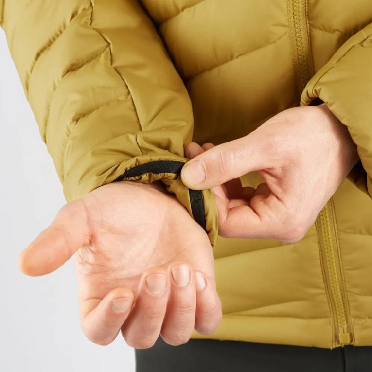 Salomon Essential Xwarm Down Men's Insulated Jackets Gold | CA 84Y20